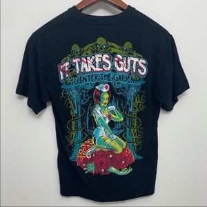 Busch Garden Howl-o-Scream Zombie Nurse Graphic T-Shirt